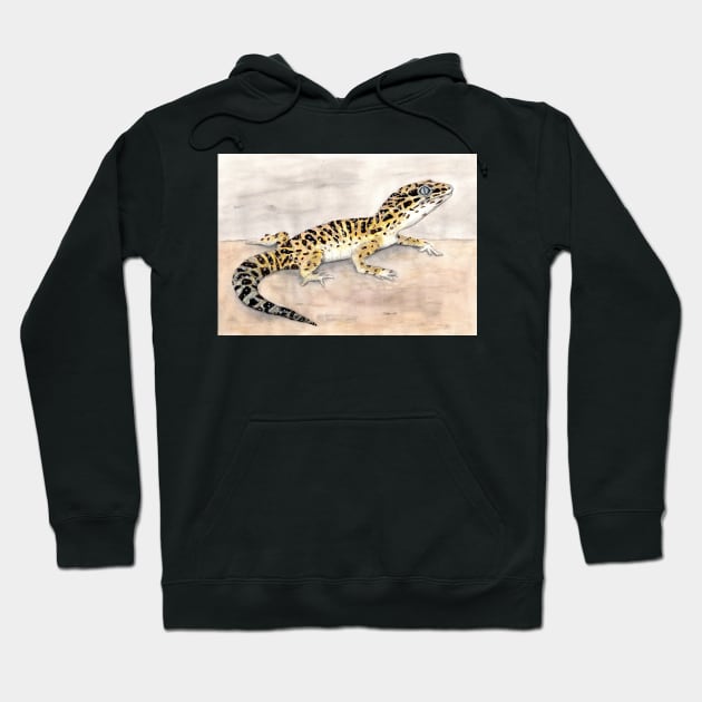 Power animal lizard Hoodie by Kunst und Kreatives